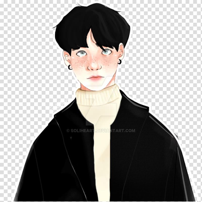 Jungkook BTS Drawing Fan art, fan transparent background PNG clipart