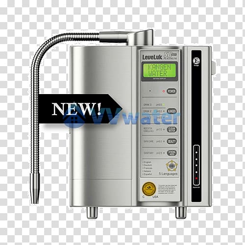 Water ionizer Water Filter Machine Alkaline diet, water transparent background PNG clipart
