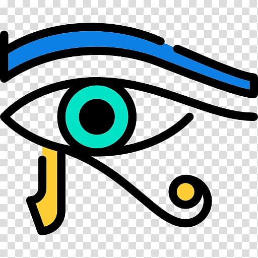 Ancient Egypt Scalable Graphics Eye of Ra Symbol Icon, eye transparent background PNG clipart