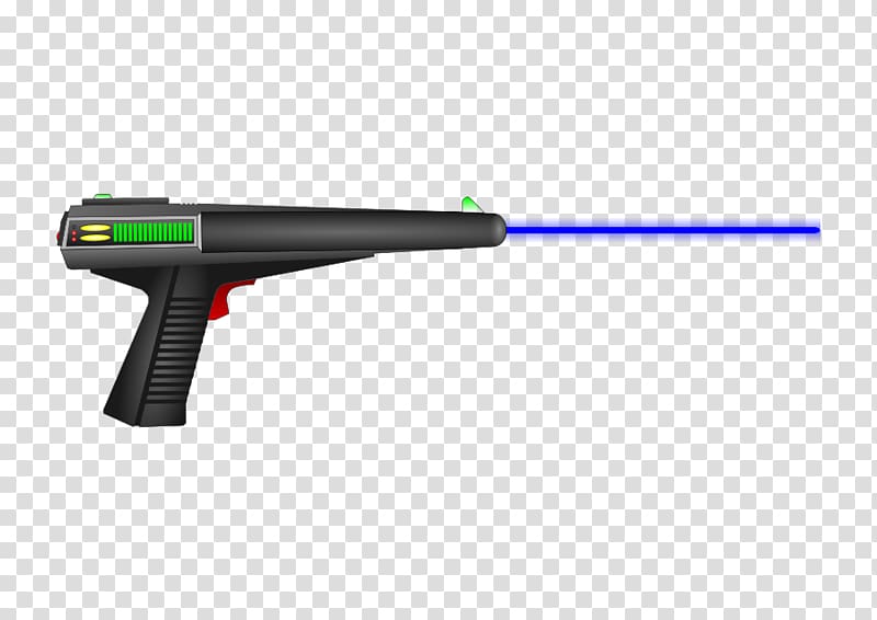Raygun Laser tag Firearm , laser transparent background PNG clipart