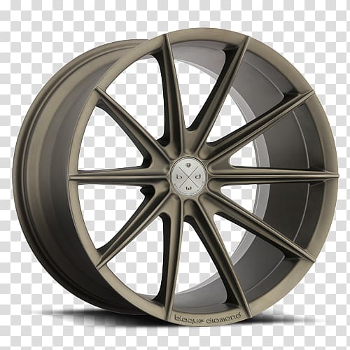 Blaque Diamond Wheels Bronze Custom wheel Alloy, Blaque transparent background PNG clipart