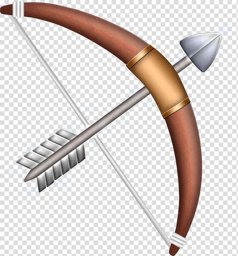 Bow and arrow Archery , arrow bow transparent background PNG clipart