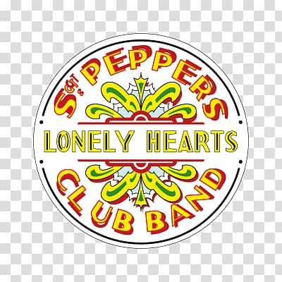 Peppers Club Band Lonely Hearts logo, St Peppers Lonely Hearts Club Band Logo transparent background PNG clipart