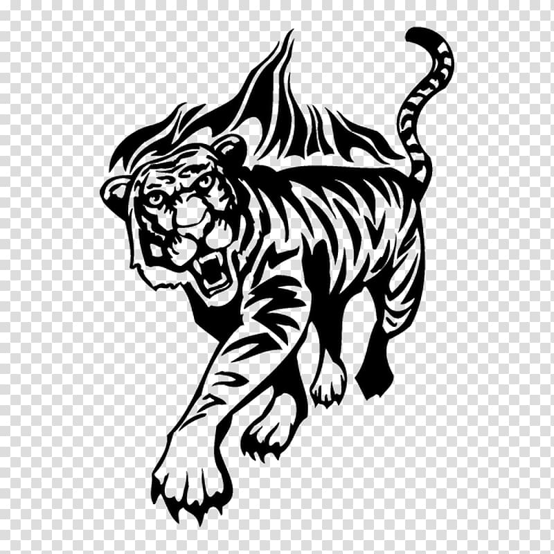 Tiger Lion Flame , tiger transparent background PNG clipart