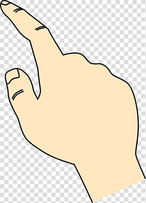 Index finger Computer Icons , Pointing Finger transparent background PNG clipart
