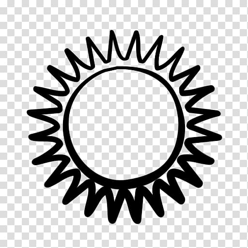 Black and white Free content , Black And White Sun transparent background PNG clipart