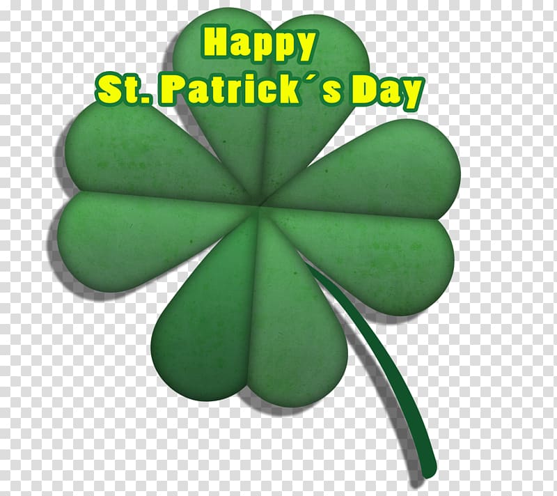 Shamrock Saint Patrick's Day E-card Itsourtree.com Clover, happy st. patrick's day transparent background PNG clipart