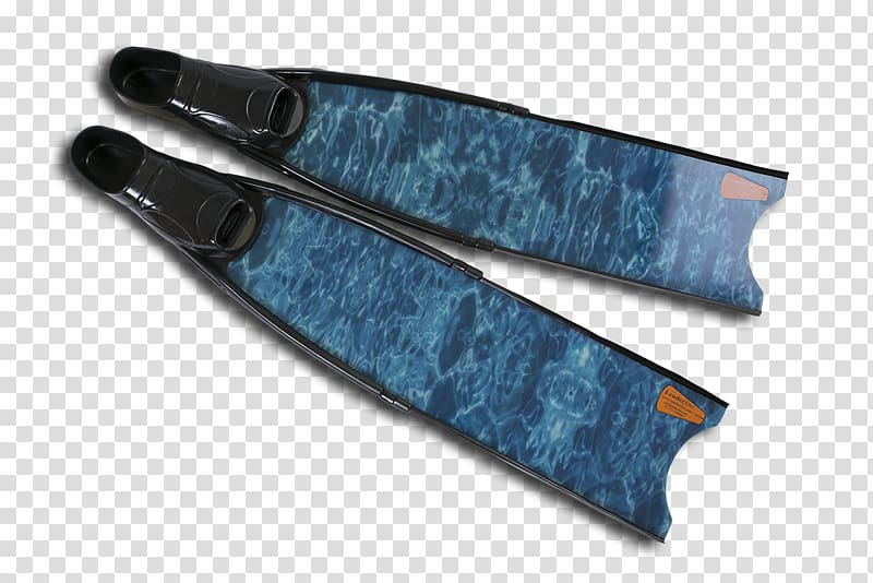 Diving & Swimming Fins Glass fiber Leaderfins Blue Camouflage, Leaderfins transparent background PNG clipart