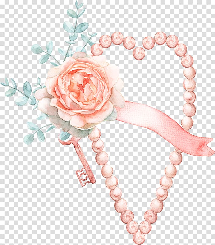 Garden roses Heart Google s, coeur transparent background PNG clipart