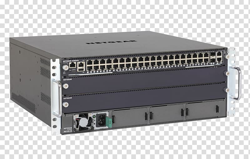 Netgear Network switch Technical Support 10 Gigabit Ethernet 19-inch rack, 10gbaset transparent background PNG clipart