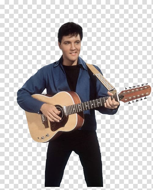 Elvis Presley Acoustic guitar Spinout Electric guitar Musician, Acoustic Guitar transparent background PNG clipart