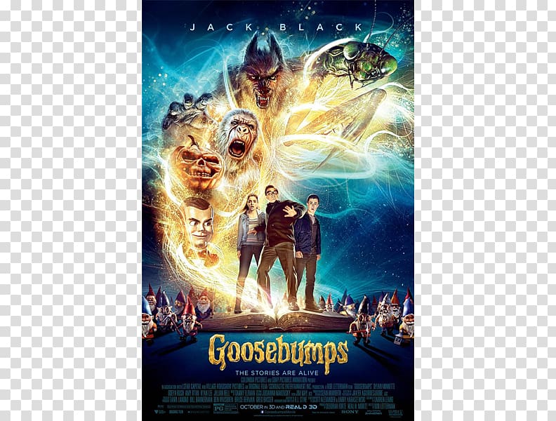 Zach Film poster Trailer Goosebumps, halloween boundary transparent background PNG clipart