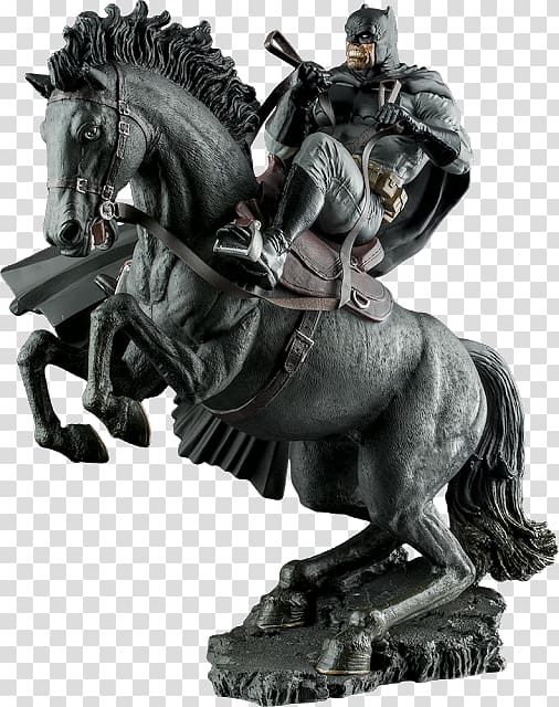 Horse Batman Figurine The Dark Knight Returns Statue, Killer Returns transparent background PNG clipart