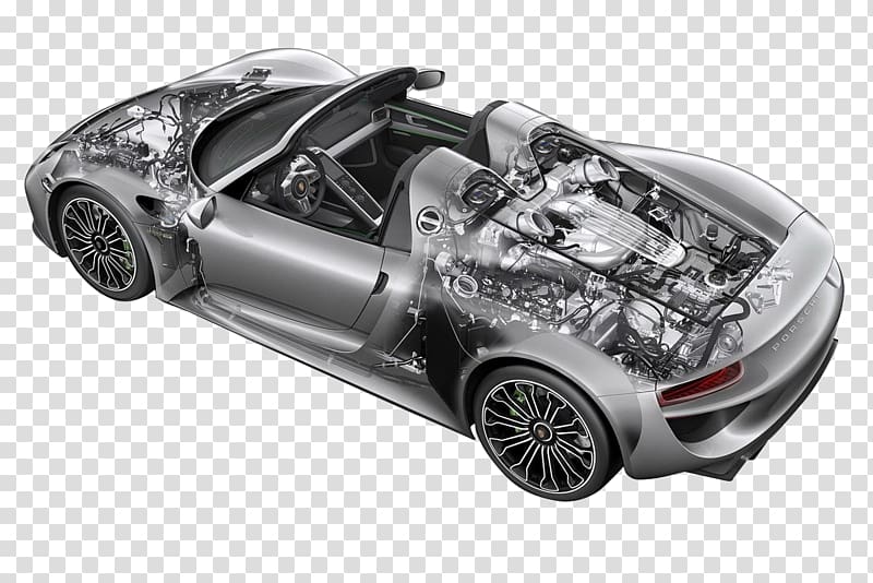 Geneva Motor Show Porsche 918 Spyder Car International Motor Show Germany, Porsche interior transparent background PNG clipart