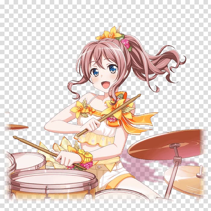 BanG Dream! Girls Band Party! Nendoroid Ran Shibuki Anime, Bang Dream Girls Band Party transparent background PNG clipart