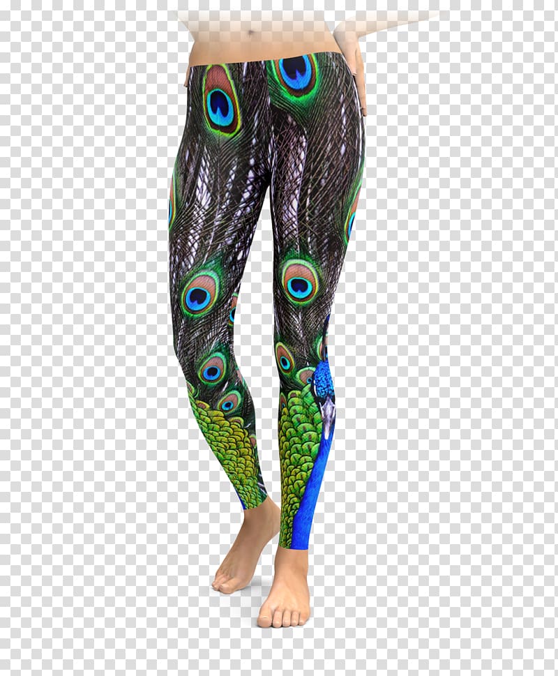 Leggings Clothing Fashion Saint Patrick\'s Day Pants, peacock transparent background PNG clipart