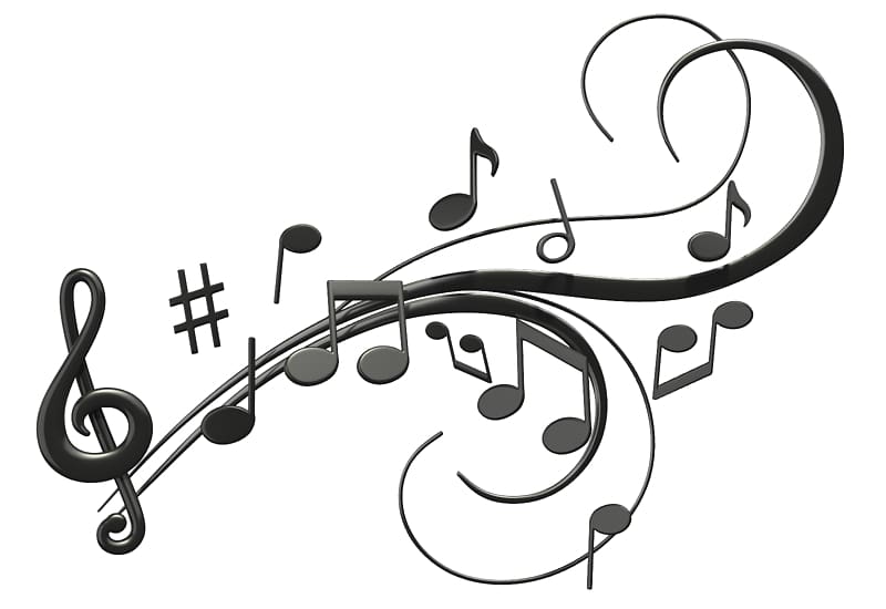 Musical note Jazz , Swoosh transparent background PNG clipart