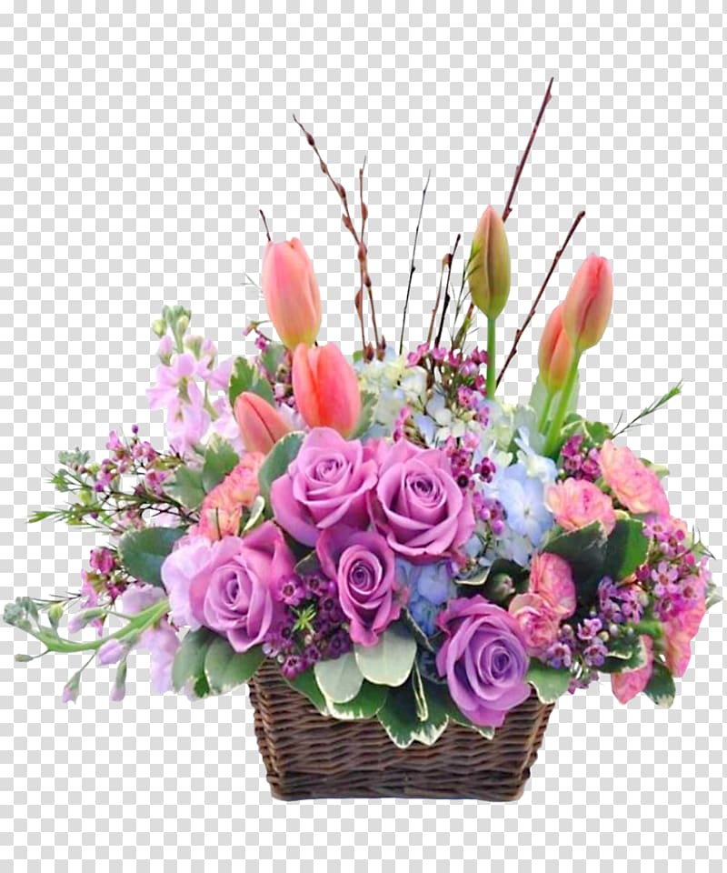Flower bouquet Floristry Floral design Easter Bunny, arrangements transparent background PNG clipart