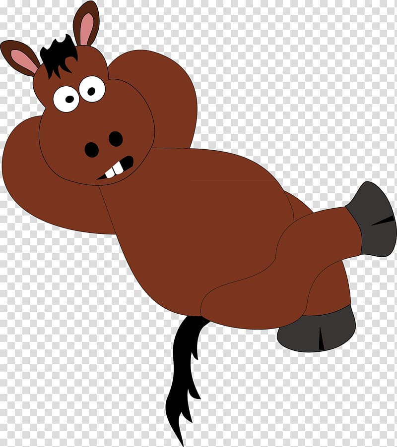 Horse Cartoon Adobe Illustrator Illustration, Sleeping Hippo decorative design transparent background PNG clipart