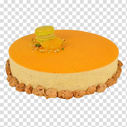 Cheesecake Mousse Artisan Pâtissier Cluzel Bavarian cream Pastry, Entremet transparent background PNG clipart