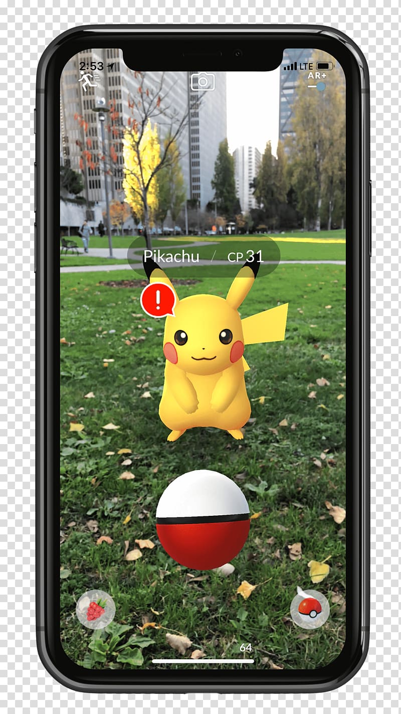 Pokémon GO Pikachu Augmented reality, Santahat Pikachu transparent background PNG clipart