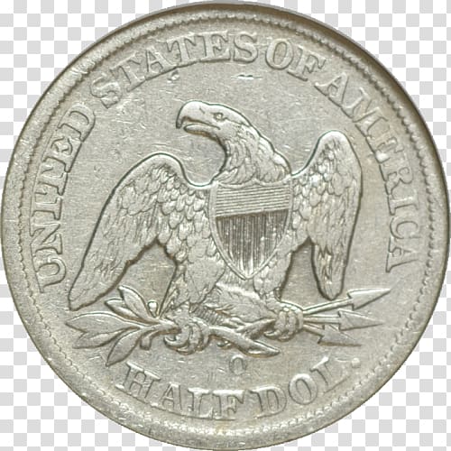 Numismatics Coin Ecuadorian sucre Silver, Half Dollar transparent background PNG clipart