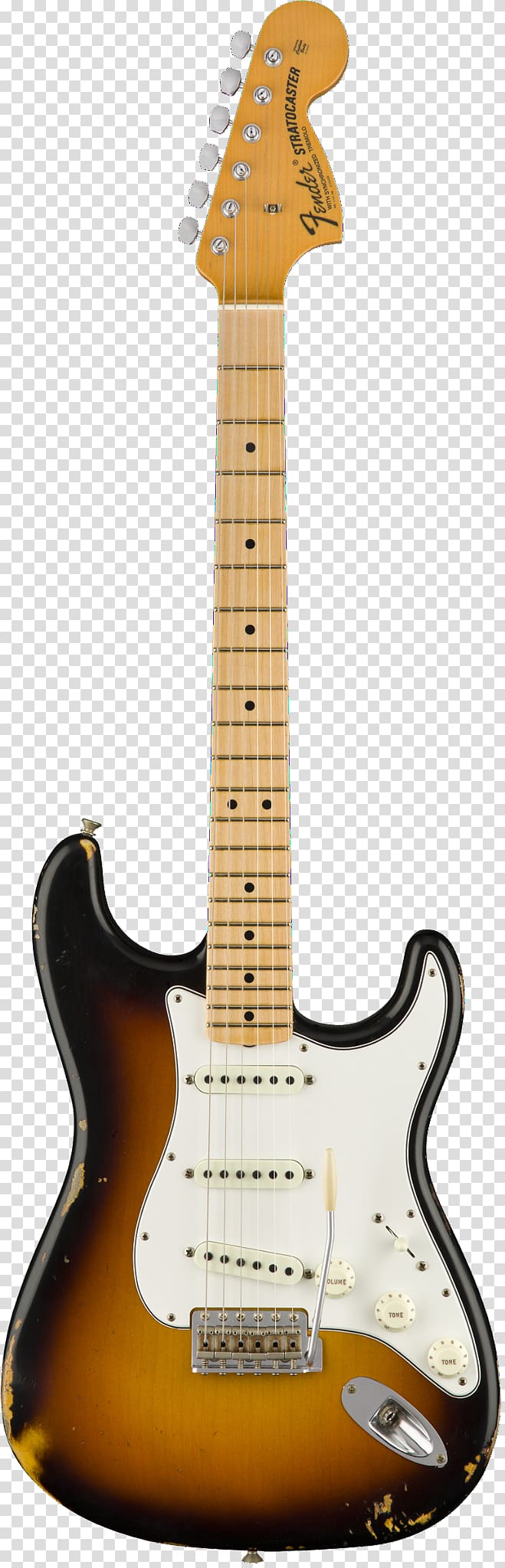 Fender Stratocaster Fender Standard Stratocaster Fender Musical Instruments Corporation Sunburst, Gretsch transparent background PNG clipart