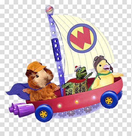 hamster, duckling, and turtle riding sailboat illustration, Wonder Pets In Flying Boat transparent background PNG clipart