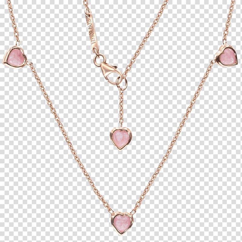 Locket Earring Necklace Jewellery Rose quartz, CRYSTAL Quartz transparent background PNG clipart