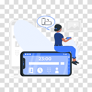 illustration, Landscape mode, mobile, user, choice, preference, settings, devices transparent background PNG clipart thumbnail