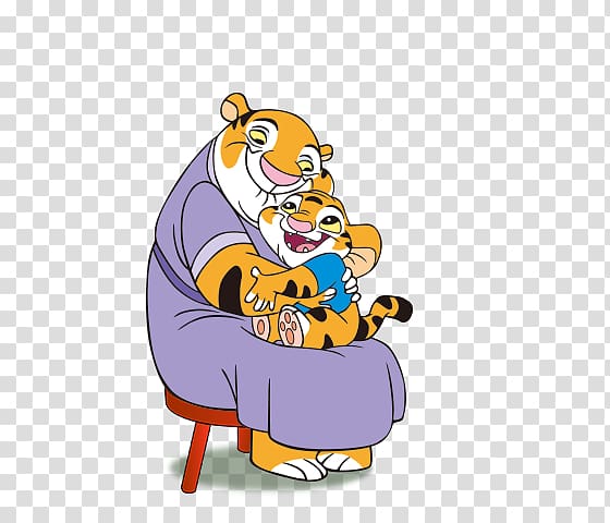 Tiger Corporation 姉弟 Bear, tiger family transparent background PNG clipart
