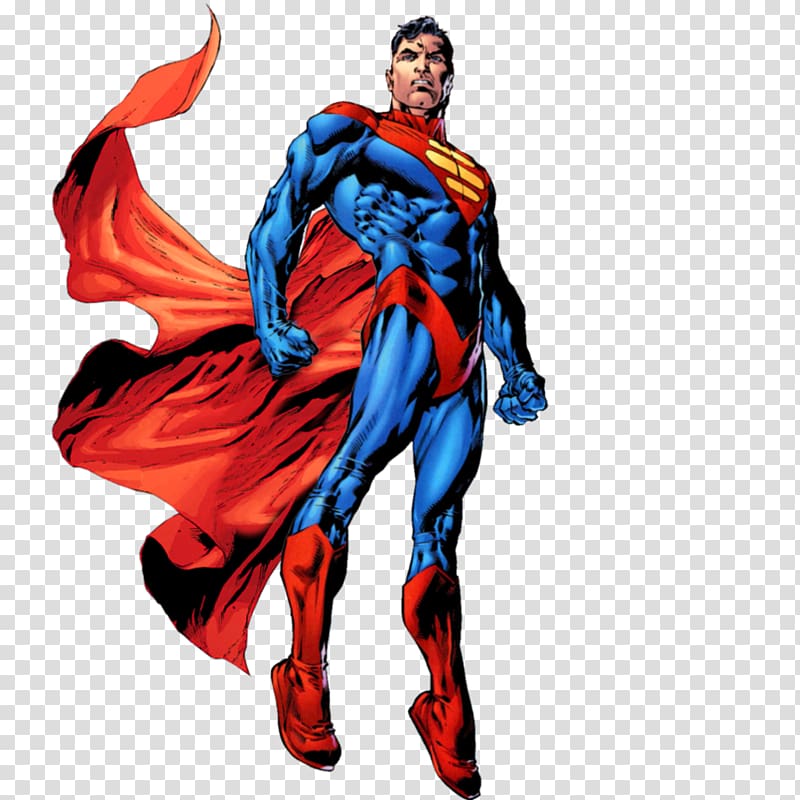 Superman illustration, Superman logo Batman , Superman Animated transparent background PNG clipart