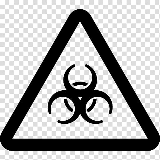 Biological hazard Symbol Sign Biosafety level, biological transparent background PNG clipart