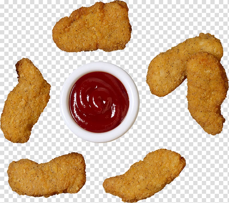 Chicken nugget Fried chicken KFC Sweet and sour, platos transparent background PNG clipart