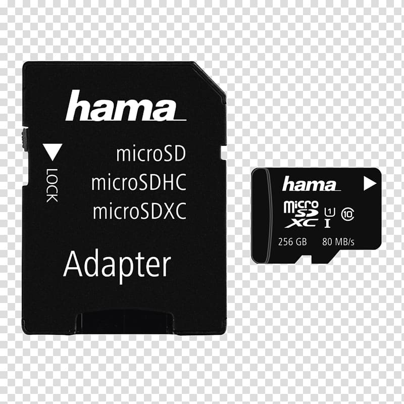 Flash Memory Cards MicroSD Secure Digital Adapter, Camera transparent background PNG clipart