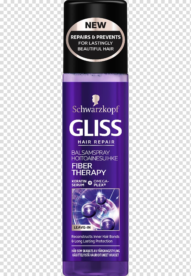 Schwarzkopf Gliss Ultimate Repair Shampoo Hair Care Fiber, hair transparent background PNG clipart