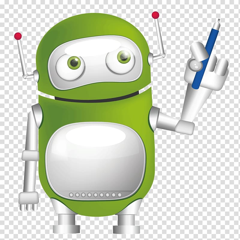 Artificial intelligence Robot Education, Thinking robot transparent background PNG clipart
