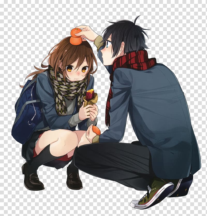 Hori san to Miyamura kun Anime Manga Izumi Miyamura Kyoko Hori, Anime transparent background PNG clipart