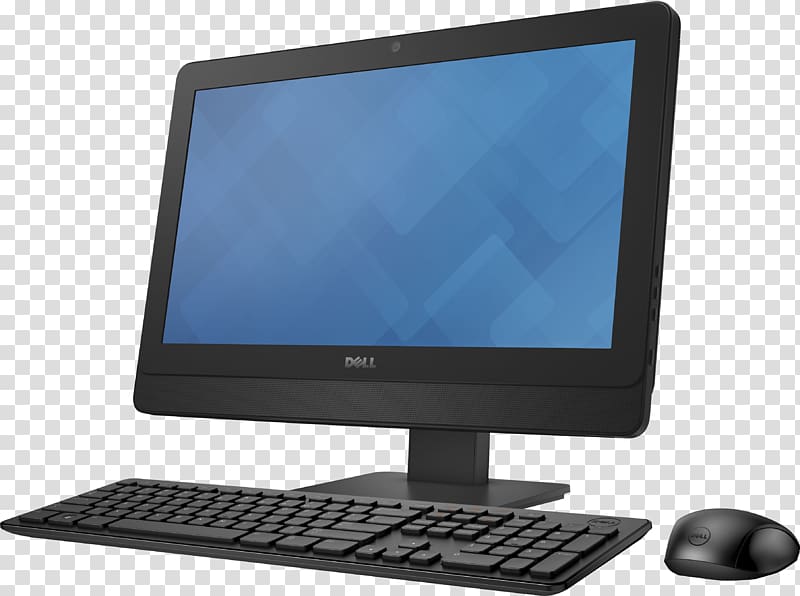 Dell OptiPlex Laptop All-in-One Desktop Computers, computer desktop pc transparent background PNG clipart