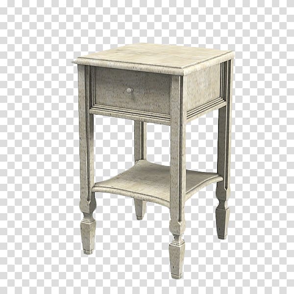 Nightstand Table Drawer Bed, Light European bedside table transparent background PNG clipart