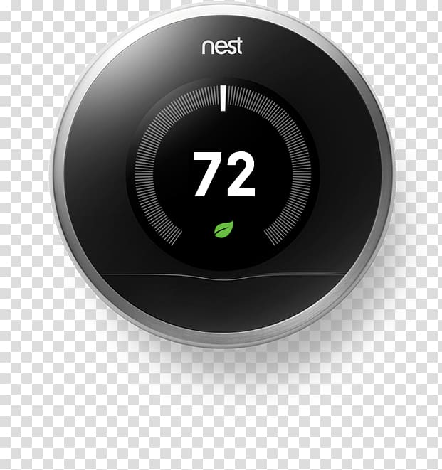 Nest Learning Thermostat Nest Labs Smart thermostat Programmable thermostat, nest transparent background PNG clipart