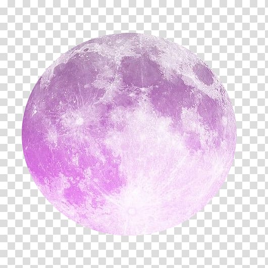moon , Earth Supermoon Full moon Lunar phase, Purple Moon Palace transparent background PNG clipart