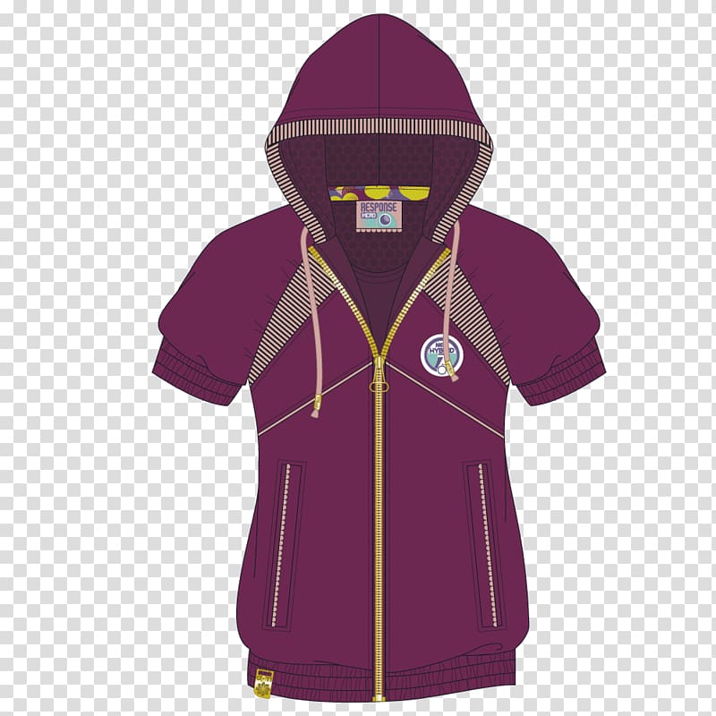 Hoodie T-shirt Sleeve, casual sports jacket transparent background PNG clipart