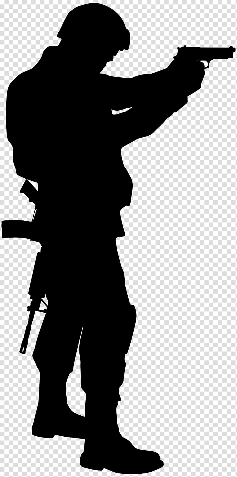 Soldier Silhouette Army , Soldier Silhouette transparent background PNG clipart