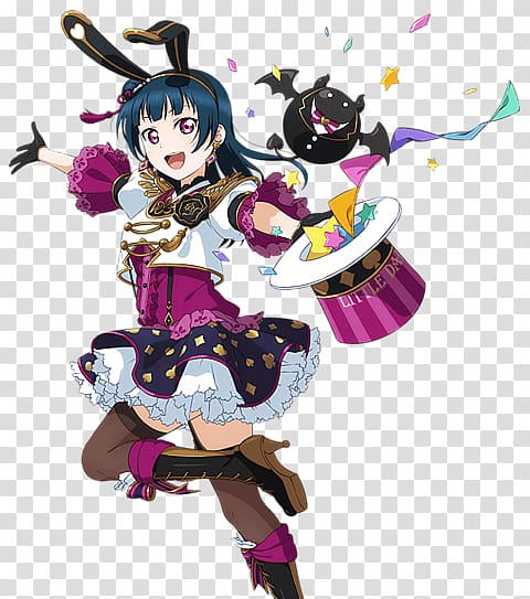 Love Live! School Idol Festival Love Live! Sunshine!! Aqours Strawberry Trapper Happy Party Train, Ghost Of Tsushima transparent background PNG clipart