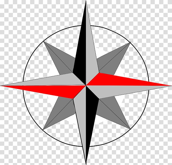 Shiny Brite Compass rose Cardinal direction Wind Northeast, east transparent background PNG clipart