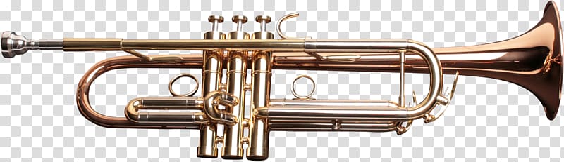 Cornet Trumpet Flugelhorn Brass Instruments Leadpipe, Trumpet transparent background PNG clipart