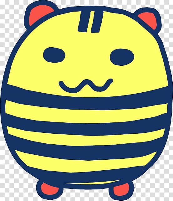 yellow cat illustration, Shimashimatchi transparent background PNG clipart
