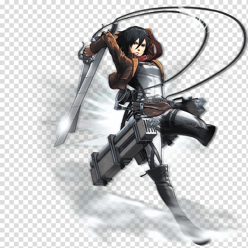 A.O.T.: Wings of Freedom Attack on Titan Concept art Mikasa Ackerman, manga transparent background PNG clipart