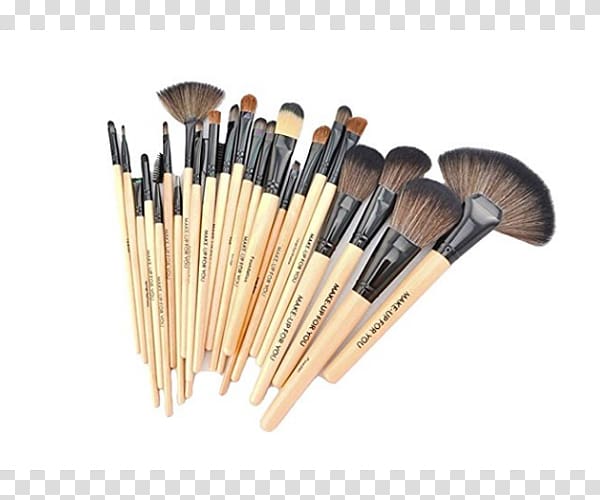 Makeup brush Cosmetics Make-up artist Face Powder, others transparent background PNG clipart